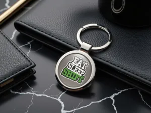 Classy Keychains Metal Glossy Metal Alloy Force